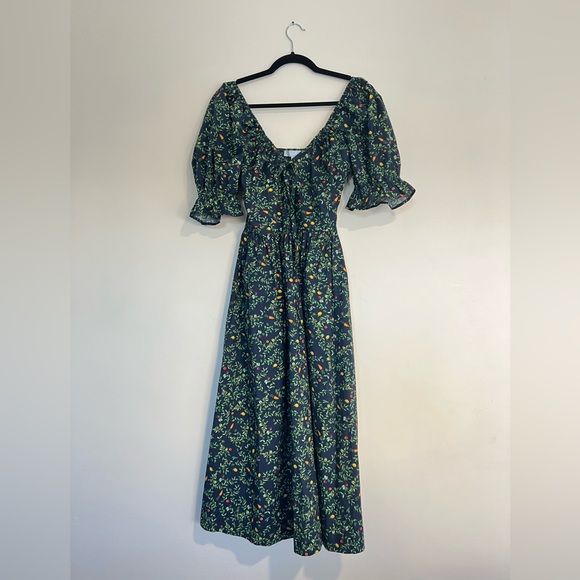 Hill House Dresses Hillhouse Ophelia Nap Dress Midnight Garden